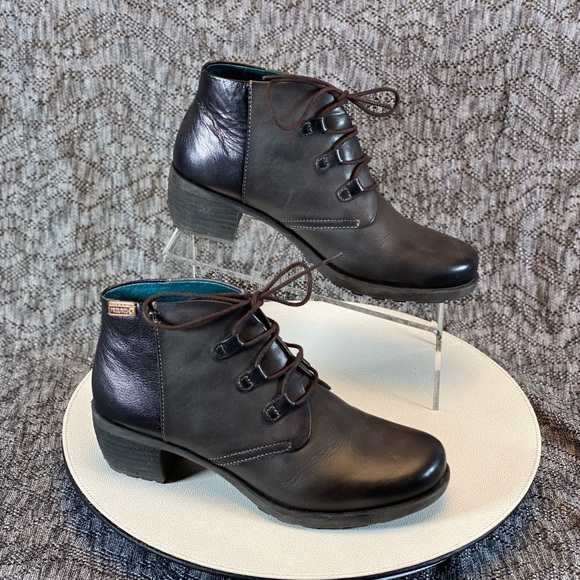 Pikolinos Boots Bootie Lace up Size 39 - Picture 3 of 7